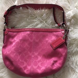 Pink Coach purse